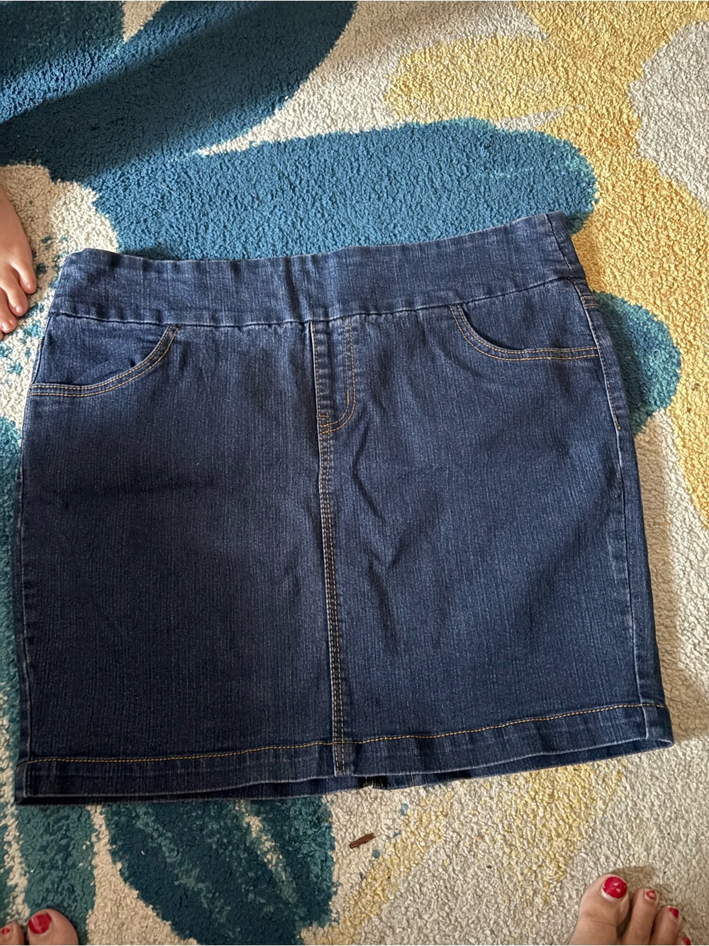 Ricki's Dark Blue Denim Mini Skirt